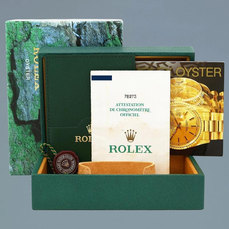 2003 PAPERS MINT Ladies Rolex 78273 Two Tone 31mm Champagne Stick Oyster Watch - 7