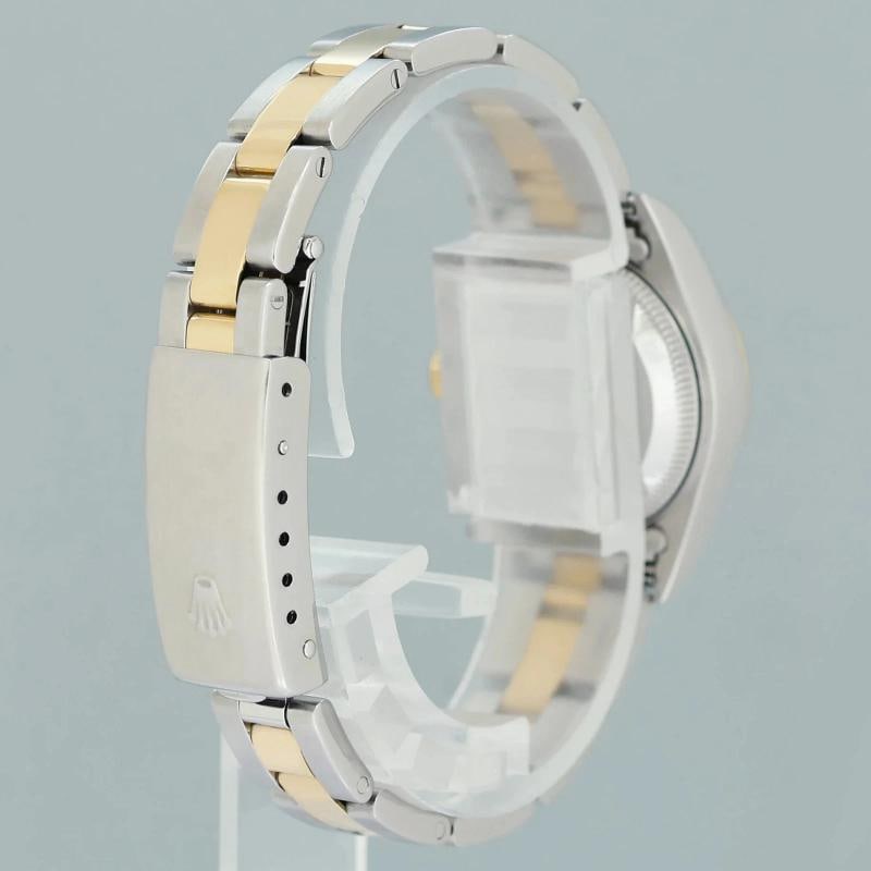 MINT Rolex 79173 DateJust Silver Diamond Two-Tone Yellow Gold Oyster Watch Box - 3