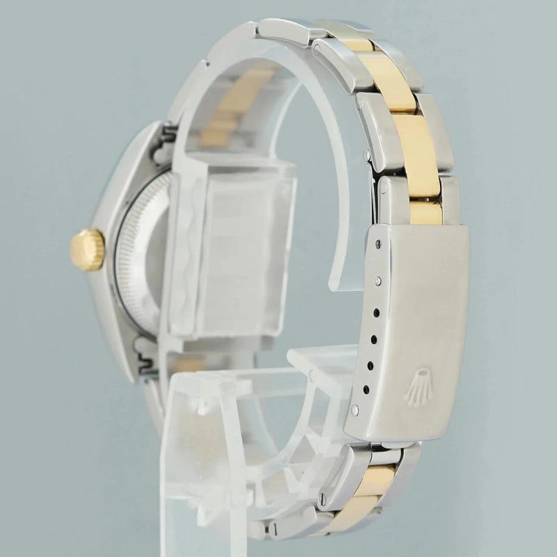 MINT Rolex 79173 DateJust Silver Diamond Two-Tone Yellow Gold Oyster Watch Box - 4