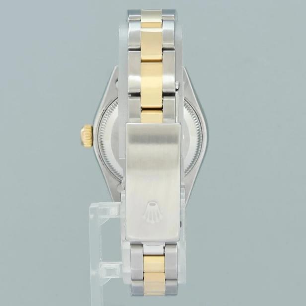 MINT Rolex 79173 DateJust Silver Diamond Two-Tone Yellow Gold Oyster Watch Box - 5