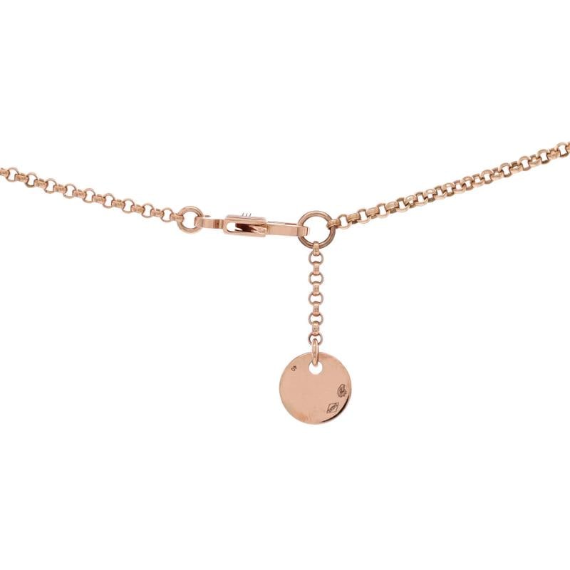 Hermes Clou d'H Pendant Necklace 18K Rose Gold with Diamonds Small - 4