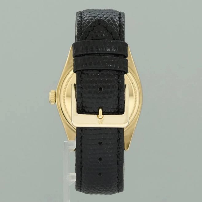 Rolex President Day-Date Champagne 18038 Quickset Yellow Gold Leather Watch Box - 5