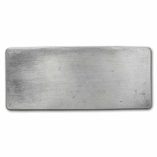 100 oz Silver Cast Bar - Engelhard Revived - 2
