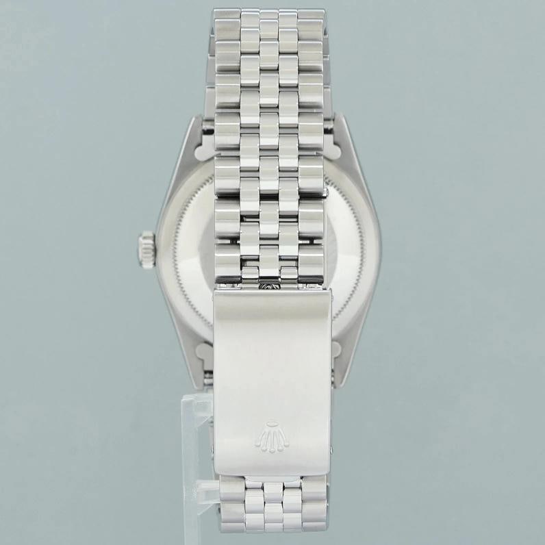 MINT Rolex DateJust 16234 Blue Diamond Jubilee White Gold Fluted Watch Box - 6