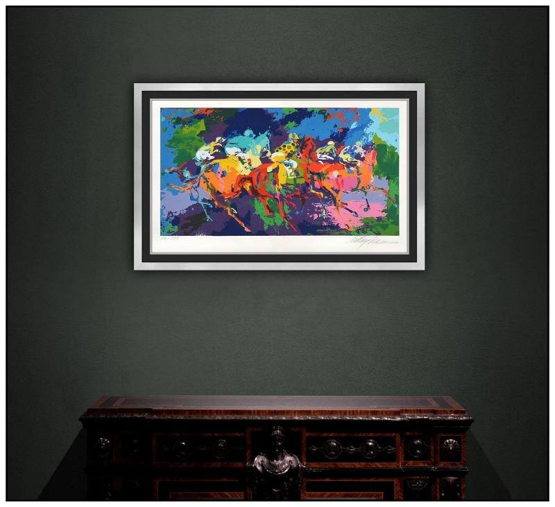 LeRoy Neiman Signed Color Serigraph Framed~ Edition Of /300 - 2