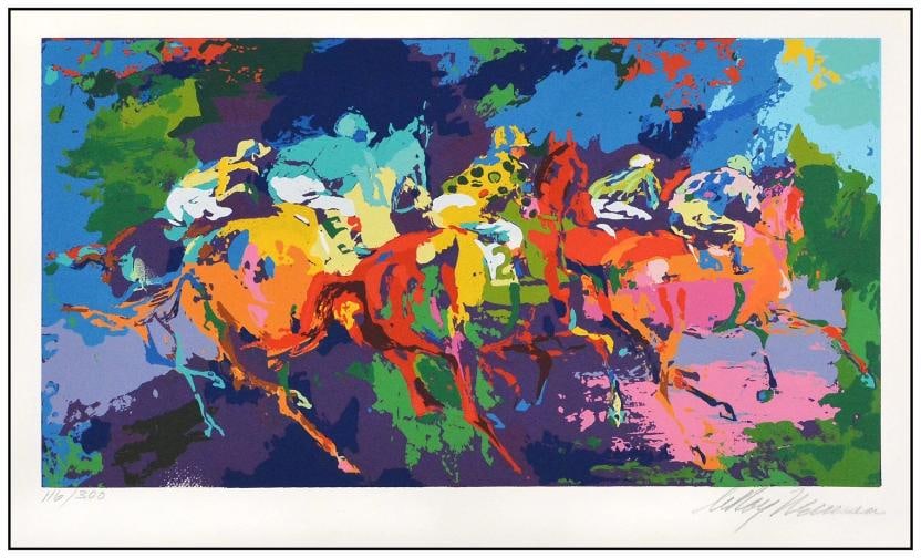 LeRoy Neiman Signed Color Serigraph Framed~ Edition Of /300 - 3