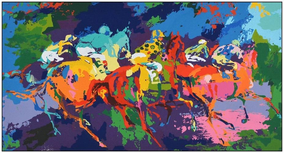 LeRoy Neiman Signed Color Serigraph Framed~ Edition Of /300 - 4