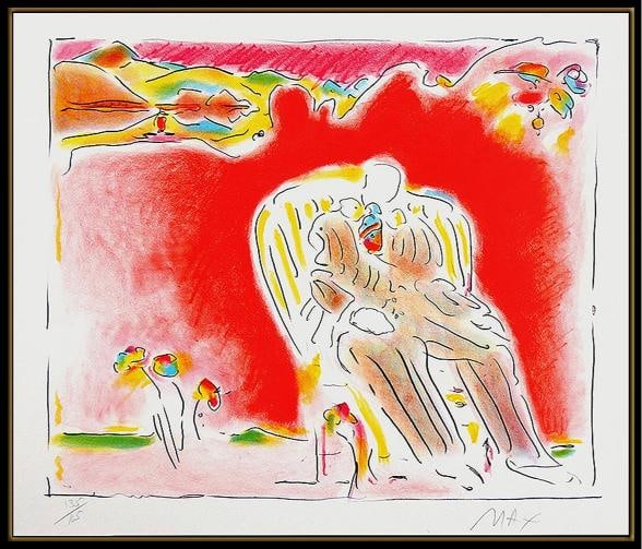 Peter Max Signed Vintage Color Silkscreen~ Edition Of /165 - 2