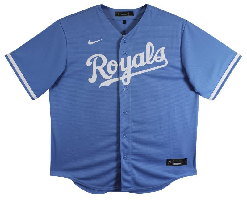 Royals Bo Jackson Authentic Signed Blue Nike Jersey Autographed BAS Witnessed - 4