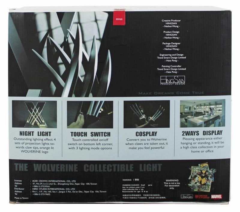 Hugh Jackman Signed X-Men Wolverine Prop Replica Display (Beckett) - 9