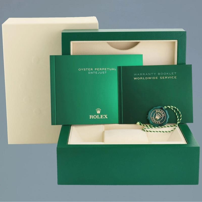 2014 MINT Rolex DateJust Jubilee Two Tone Gold 36mm 116233 White Diamond Watch - 7