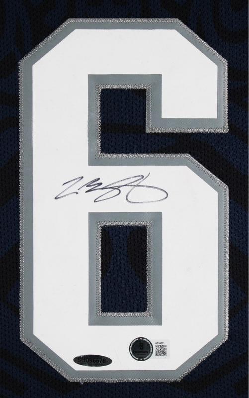 LeBron James Signed & Custom Framed Nike Team USA Jersey (Upper Deck + Beckett LOA) - 2