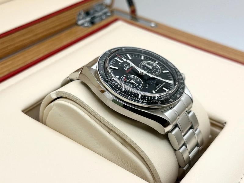 2026 Omega Speedmaster Moonwatch Moonphase 304.30.44.52.01.001 Steel Box Paper - 5