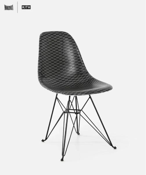 KITH Box Logo Monogram Modernica Fiberglass Chair LIMITED EDITION - 2