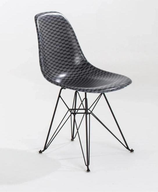 KITH Box Logo Monogram Modernica Fiberglass Chair LIMITED EDITION - 4