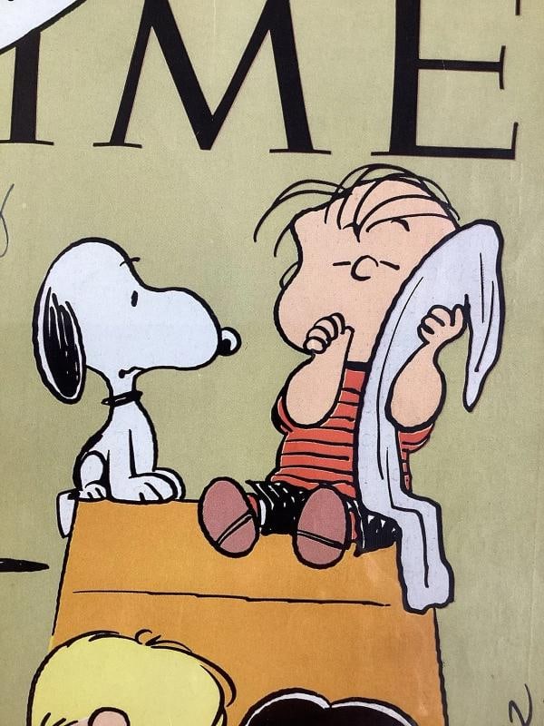 Charles Schultz Signed Time Magazine 4/9/65 Peanuts Cover NICE Autograph PSA/DNA - 3