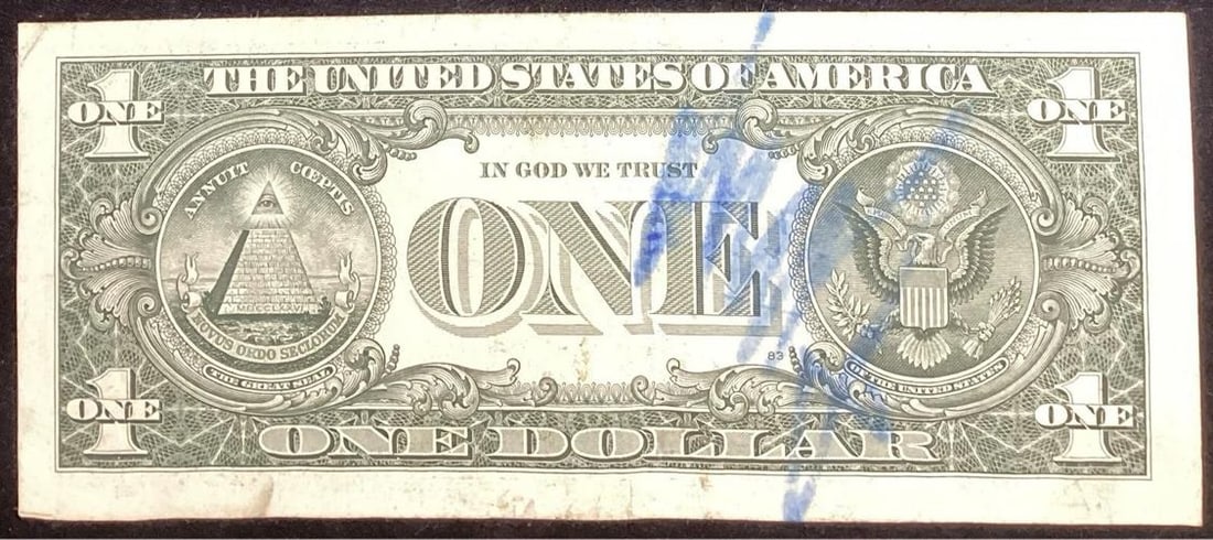 Donald Trump Signed $1 Bill Currency President 46 USA POTUS Autograph JSA LOA - 3