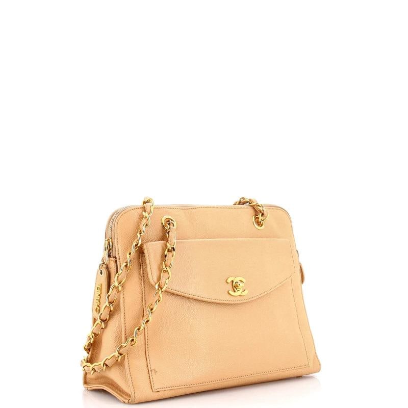 Chanel Vintage Front Pocket Camera Bag Caviar Large - 2