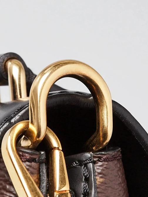 Louis Vuitton Black Monogram Canvas One Handle Flap MM Bag - 10