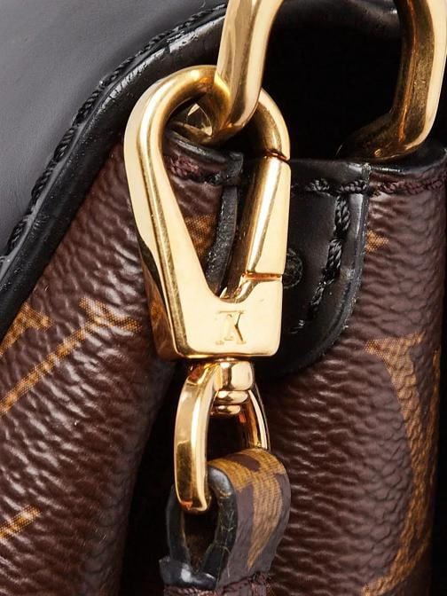 Louis Vuitton Black Monogram Canvas One Handle Flap MM Bag - 7