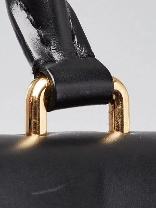 Louis Vuitton Black Monogram Canvas One Handle Flap MM Bag - 9