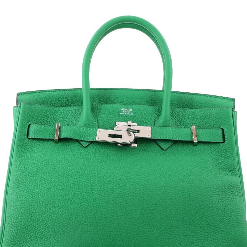 Hermes Birkin Handbag Verso Togo with Palladium Hardware 30 - 6