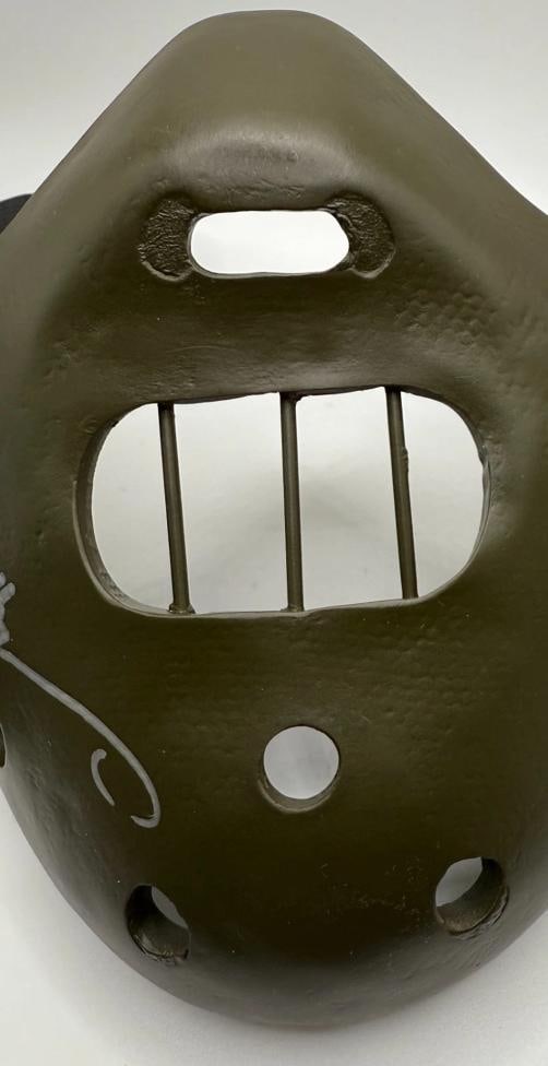 Anthony Hopkins Signed Hannibal Lecter Mask The Silence of the Lambs Beckett BAS - 7