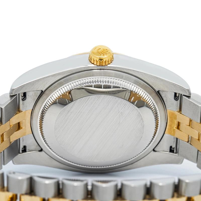 Rolex Datejust 116233 Jubilee Stainless Steel & Yellow Gold Black Diamond 36mm - 6