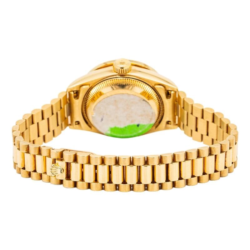 Rolex Datejust 69178 President Yellow Gold Champagne Diamond Automatic 26mm - 5