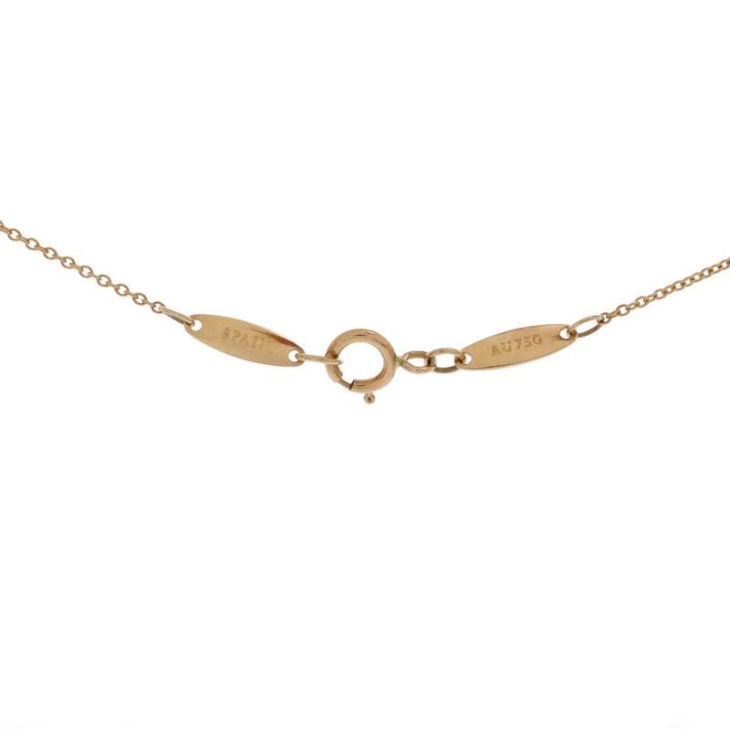 Tiffany & Co. Elsa Peretti Open Heart Pendant Necklace 18K Yellow Gold 7mm - 3