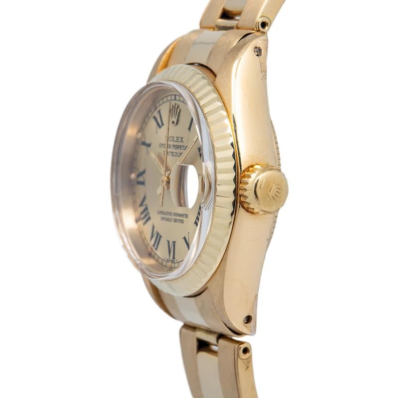 Rolex Datejust 6917 Oyster Yellow Gold Champagne Index 26mm - 3