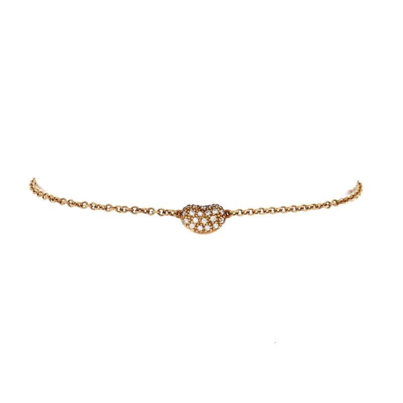 Tiffany & Co. Tiffany & Co. Elsa Peretti Bean Bracelet 18K Yellow Gold: Condition: Pre-owned - Good,Brand: Tiffany & Co.,Main Stone: Diamond,Metal: 18K Yellow Gold,Metal Purity: 18K,Style: Bracelet,Type: Bracelet,Color: Yellow Gold,Material: Unknown