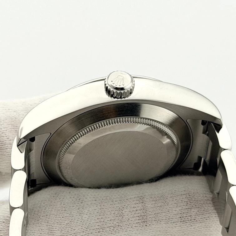 2025 Service Card Rolex Air King 116900 40mm Black Dial Stainless Steel - 8