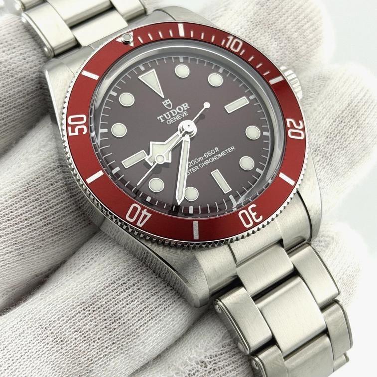 2025 Tudor Black Bay 58 7939A1A0RU 39mm Burgundy Red Dial Bezel Steel Box Paper - 5