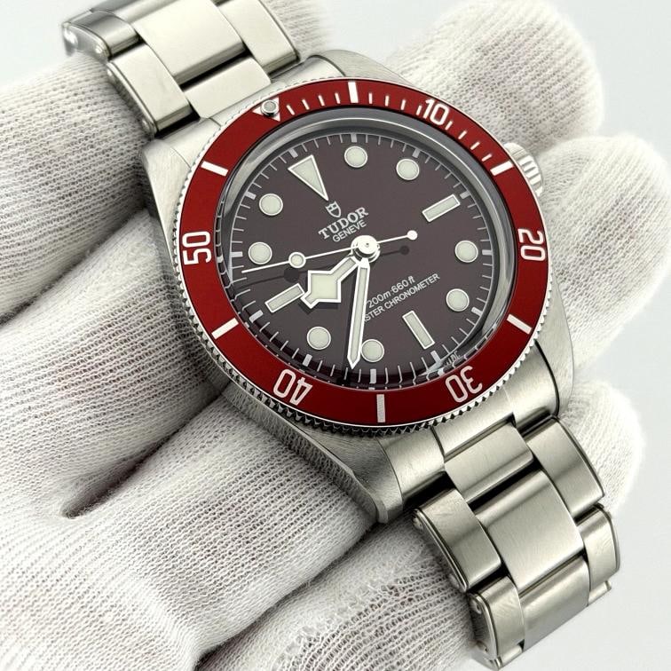 2025 Tudor Black Bay 58 7939A1A0RU 39mm Burgundy Red Dial Bezel Steel Box Paper - 6
