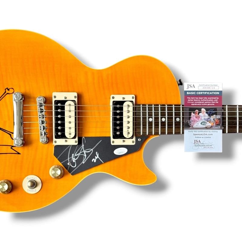 Slash Signed Guitar JSA COA Epiphone Appetite Les Paul Guns N Roses - 2