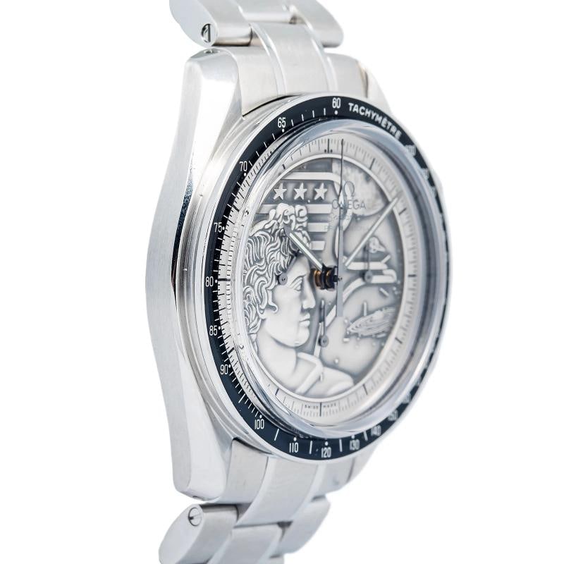Omega Speedmaster Moonwatch 311.30.42.30.99.002 2015 Papers Steel Silver 42mm - 4