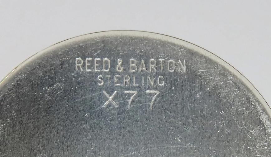 VTG 3pc Reed Barton Sterling Silver X577 Bar Tumbler Rocks Shot Glass Set MCM - 8