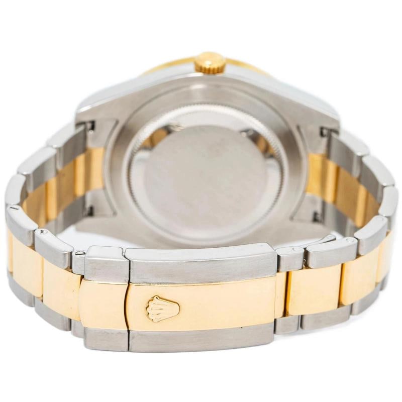 Rolex Datejust 116333 Oyster Yellow Gold Grey Roman Automatic 41mm - 5