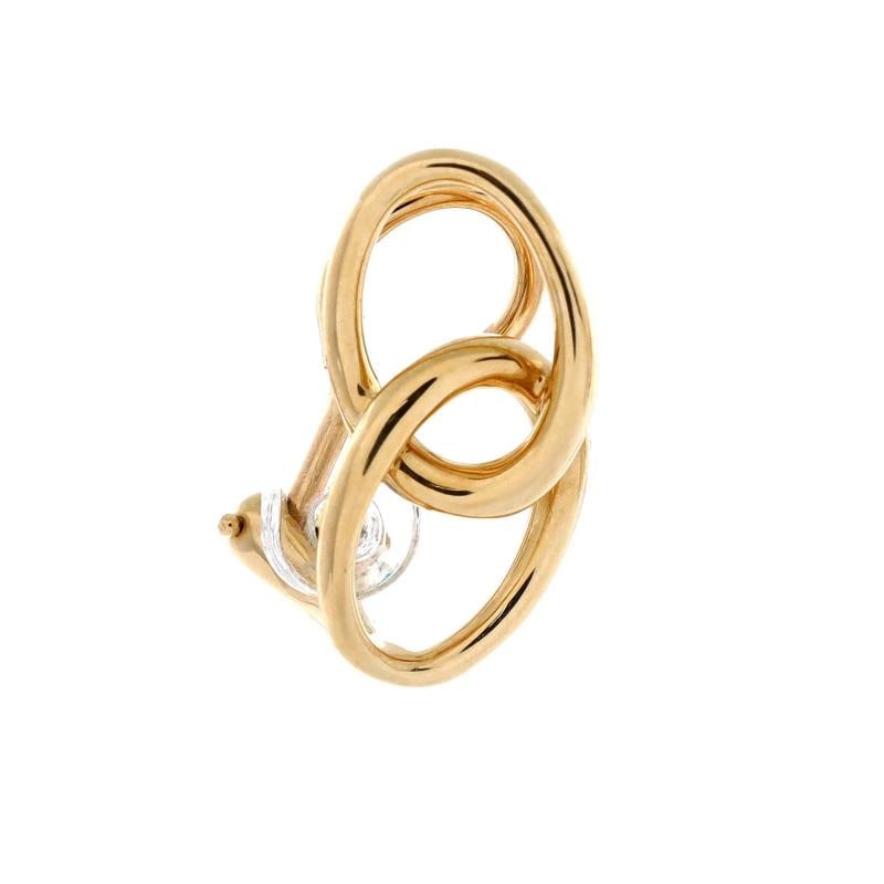 Tiffany & Co. Elsa Peretti Double Loop Earrings 18K Yellow Gold - 2