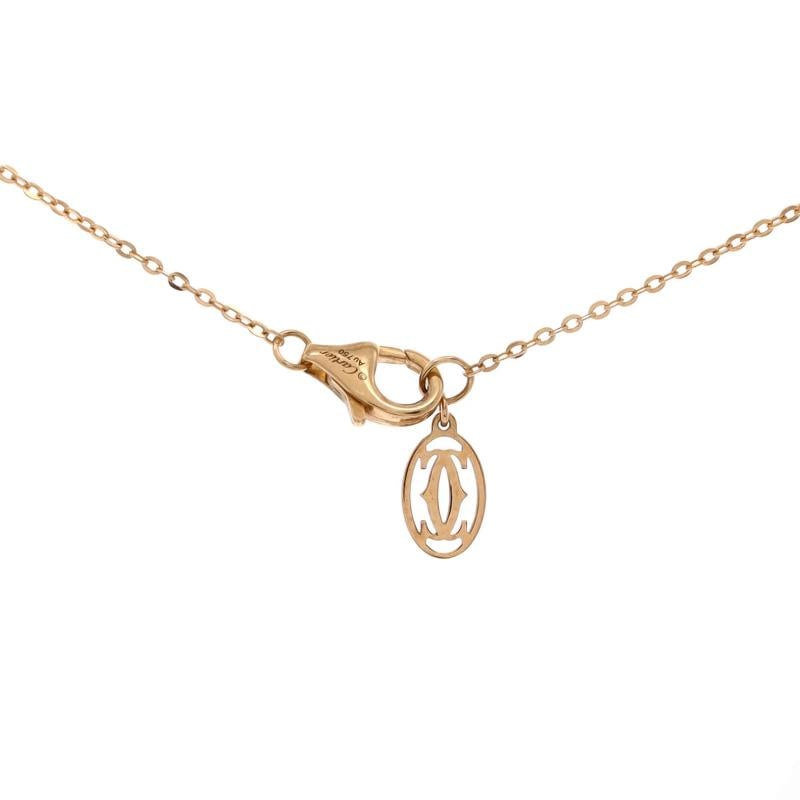 Cartier Trinity Choker Necklace 18K Tricolor Gold with Pave Diamonds - 3