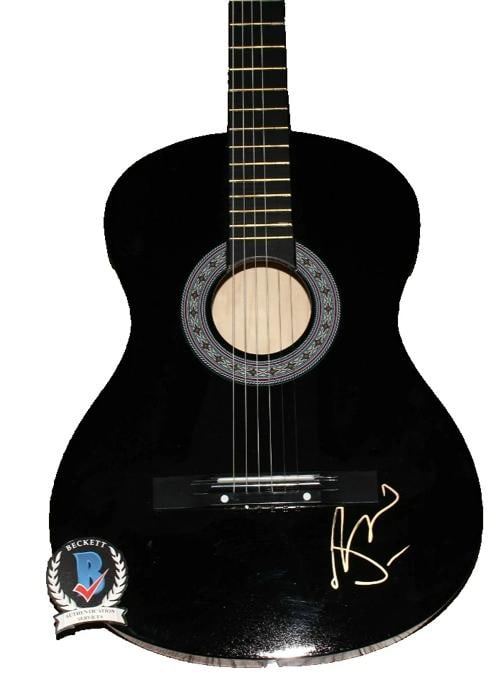 JELLY ROLL SIGNED BLACK F/S ACOUSTIC GUITAR BECKETT COA NEED A FAVOR AUTOGRAPH - 2