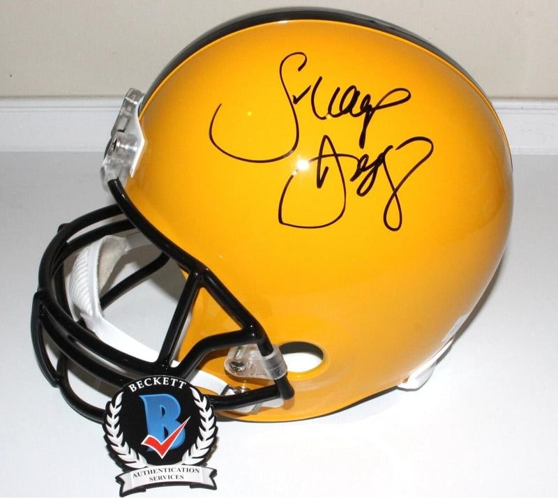 SNOOP DOGGY DOGG SIGNED PITTSBURGH STEELERS FULL-SIZE HELMET BECKETT COA F/S RAP: Industry: Music,Autograph Authentication: Beckett,Original/Reproduction: Original,Country of Origin: United States