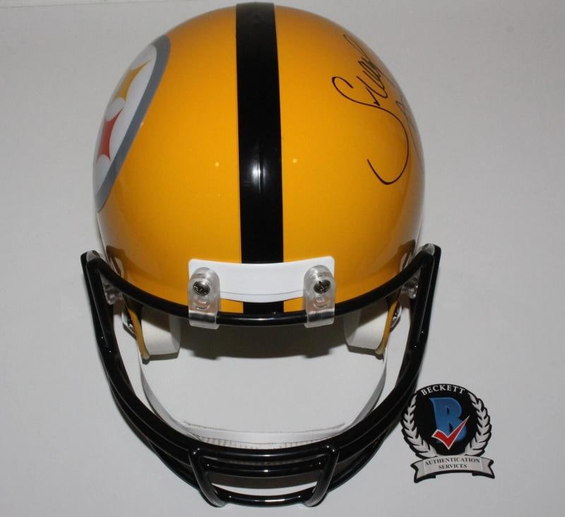 SNOOP DOGGY DOGG SIGNED PITTSBURGH STEELERS FULL-SIZE HELMET BECKETT COA F/S RAP - 4