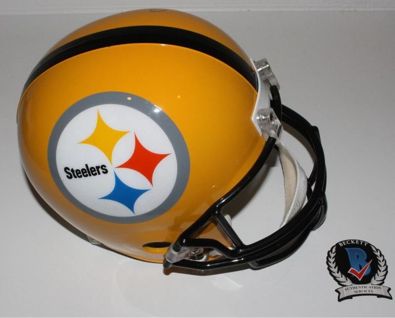 SNOOP DOGGY DOGG SIGNED PITTSBURGH STEELERS FULL-SIZE HELMET BECKETT COA F/S RAP - 5