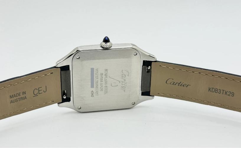 2025 Cartier Santos Dumont Large WSSA0085 4240 Stainless Steel Box Paper - 10
