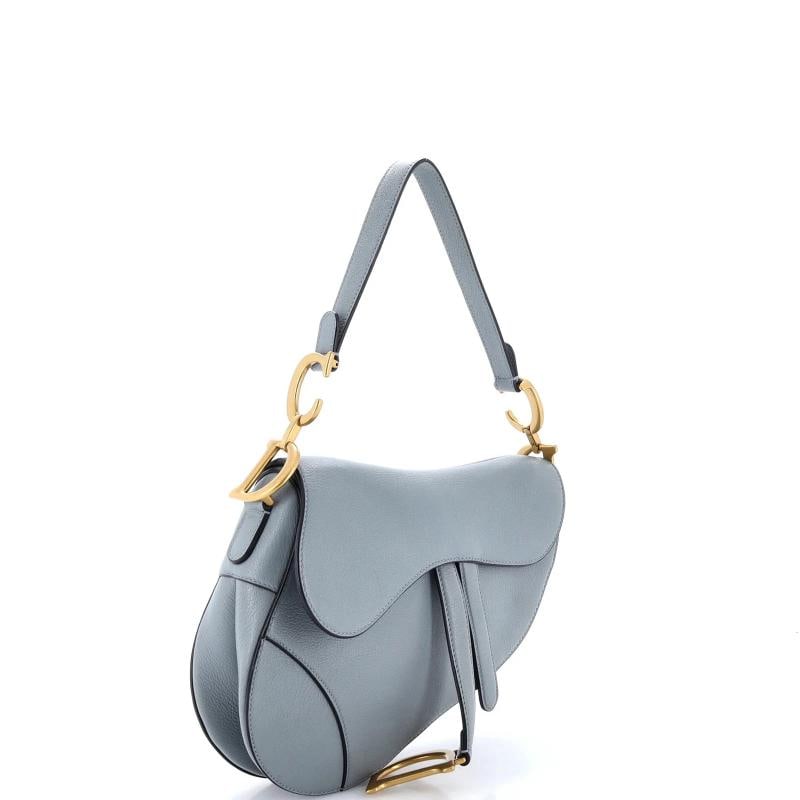 Christian Dior Saddle Handbag Leather Medium - 2