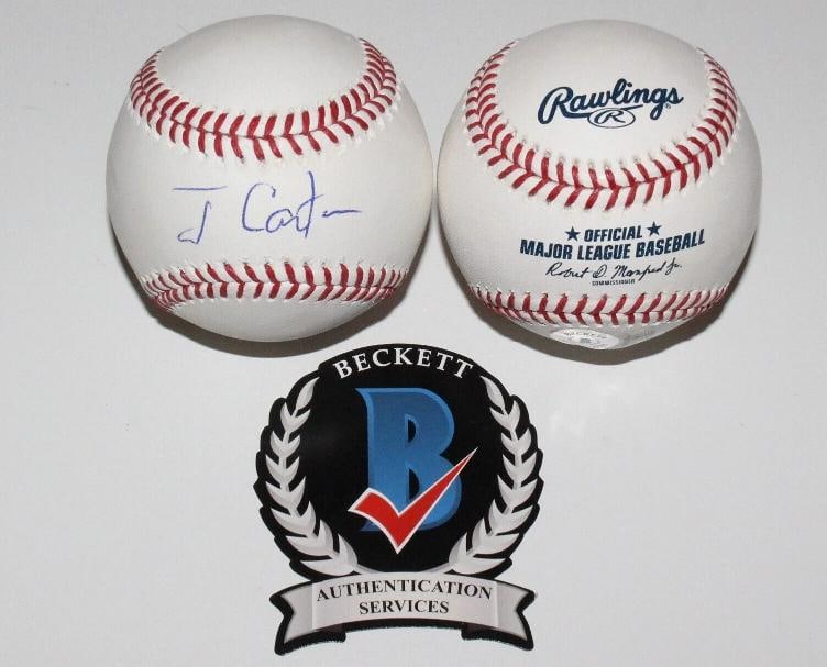 PRESIDENT JIMMY CARTER SIGNED AUTHENTIC OFFICIAL MLB BASEBALL BECKETT BAS COA (1 of 4)
