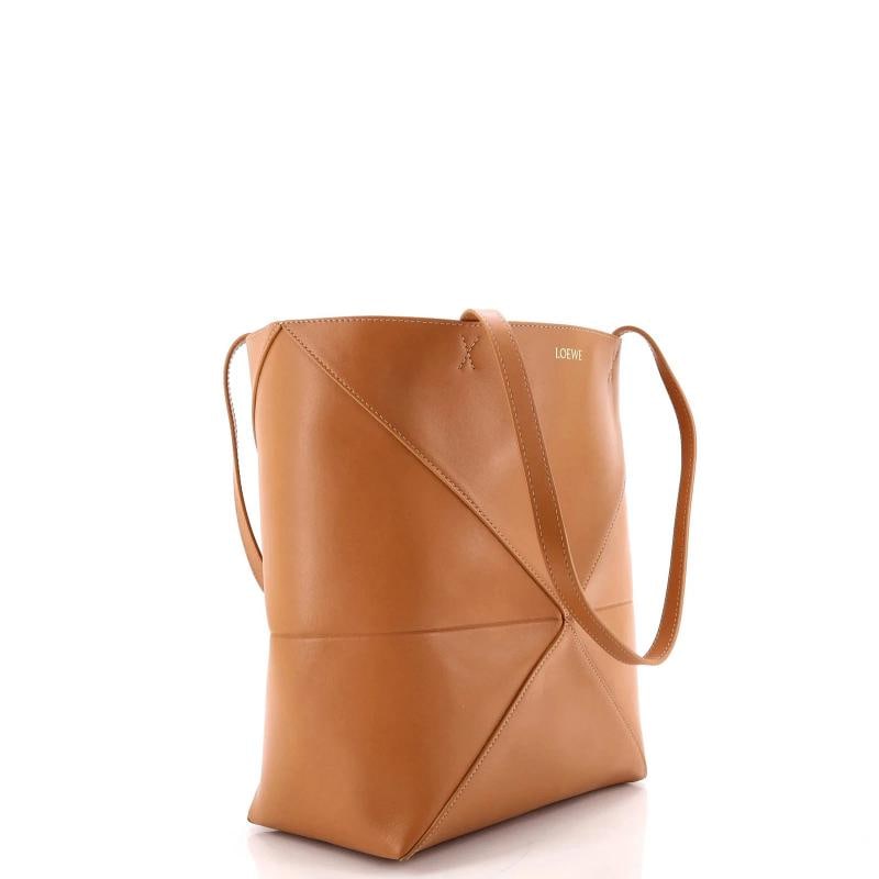 Loewe Puzzle Fold Tote Leather Medium - 2