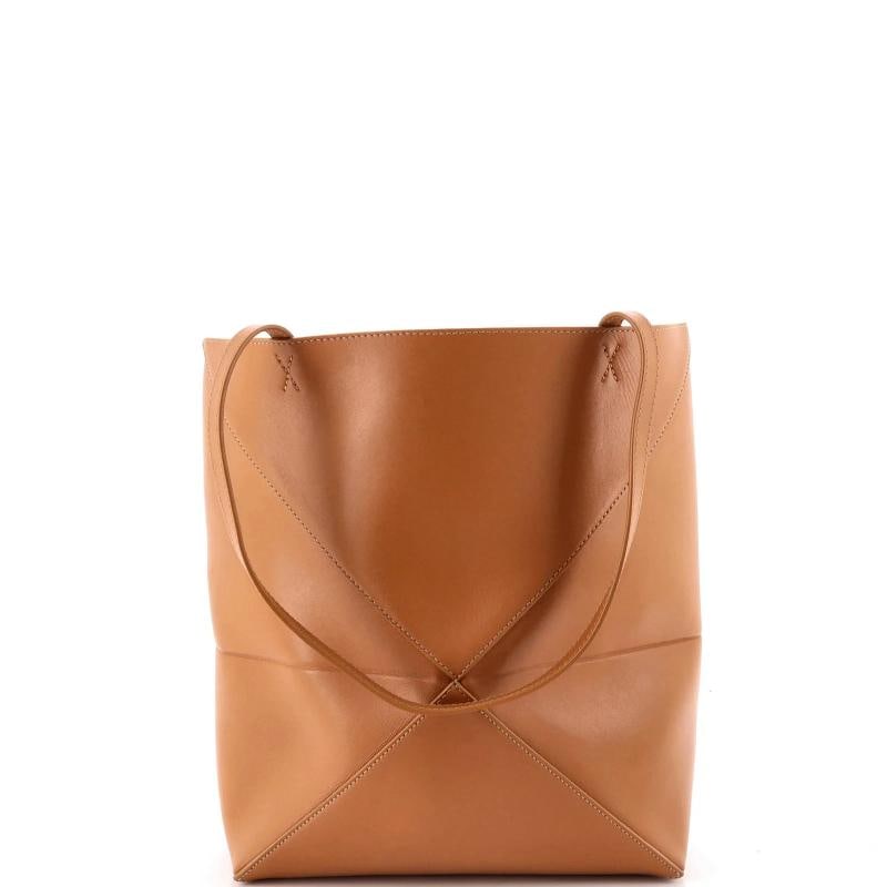 Loewe Puzzle Fold Tote Leather Medium - 3